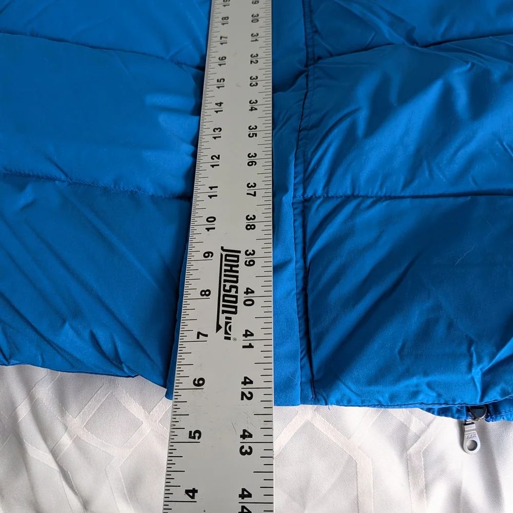 Amazon Essentials Men's Blue Puffer Jacket - Picture 4 of 7
